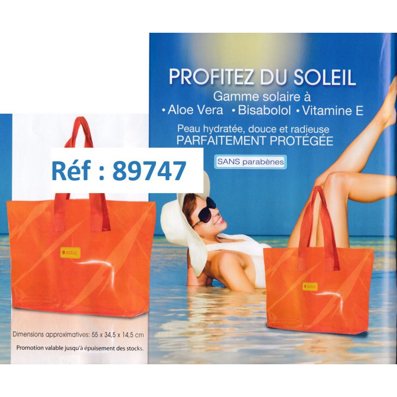 Sac Plage Imperméable 2 Sacs à Cordon Transparents étanches PVC - 30x31cm Et 33x42cm - Pour Sport, Plage, Voyage Sac Sport PVC Transparent