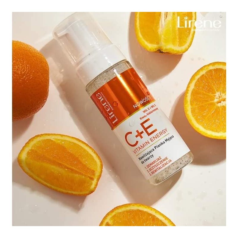 LIRENE C+E VITAMIN ENERGY MOUSSE NETTOYANTE 150ML