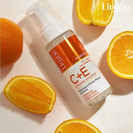 LIRENE C+E VITAMIN ENERGY MOUSSE NETTOYANTE 150ML