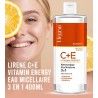 EAU MICELLAIRE 3 EN 1 LIRENE C+E VITAMIN ENERGY  400ML