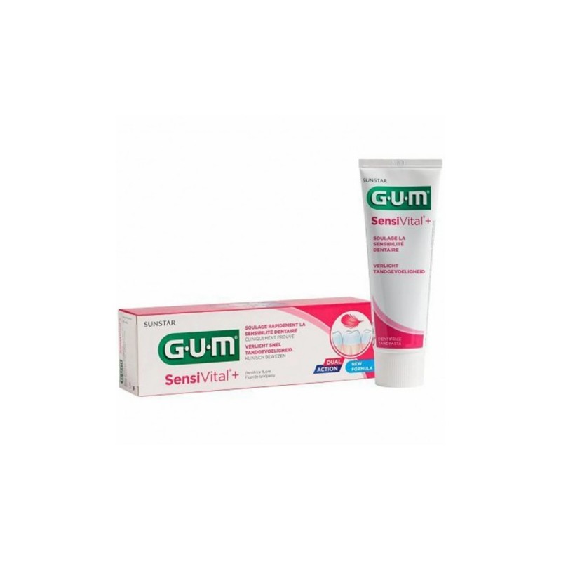 GUM DENTIFRICE SENSIVITAL PLUS 75ML