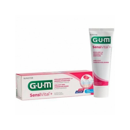GUM DENTIFRICE SENSIVITAL PLUS 75ML