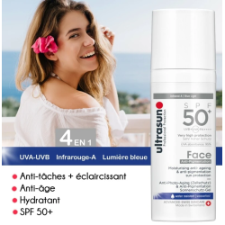 ULTRASUN Ecran Anti-Age et Anti-Taches SPF50+ 50ml