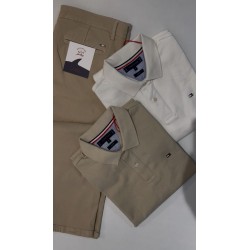 Polo TOMMY Demi-Manches