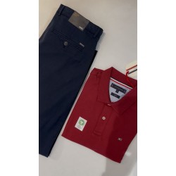 Polo TOMMY Demi-Manches