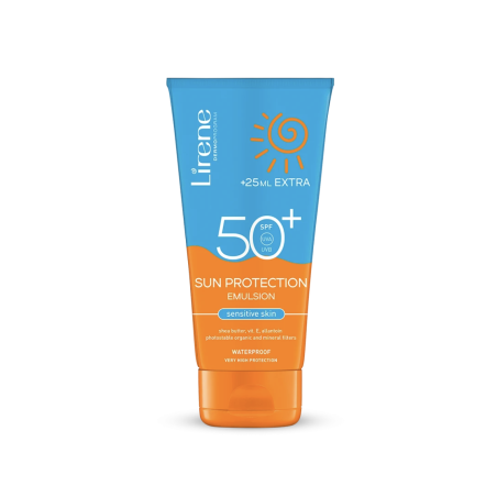 Lirene SUN Émulsion de protection solaire pour peaux sensibles SPF 50+ 175 ml