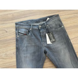 Jean Diesel Gris Délavé Slim Fit – Modèle Classic