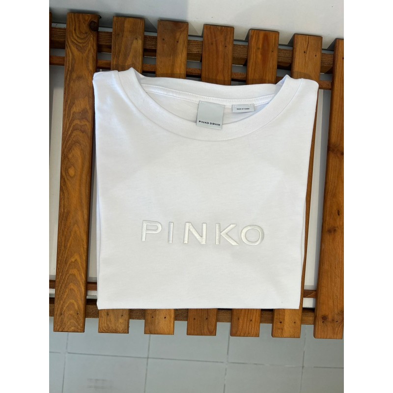 T-shirt Pinko Femme – Blanc Classique
