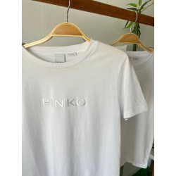T-shirt Pinko Femme – Blanc Classique
