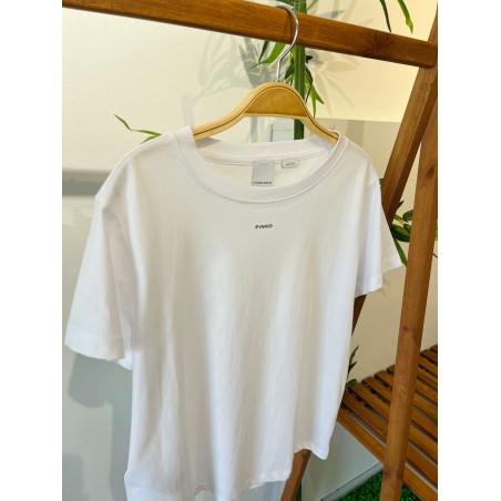 T-shirt Pinko Femme – Blanc Classique