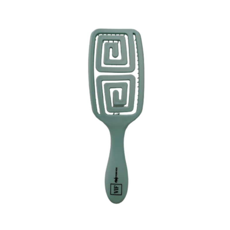 Brosse Squelette Flexible Vert Bleu