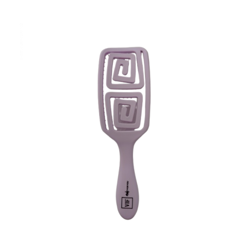 Brosse Squelette Flexible Rose Violet