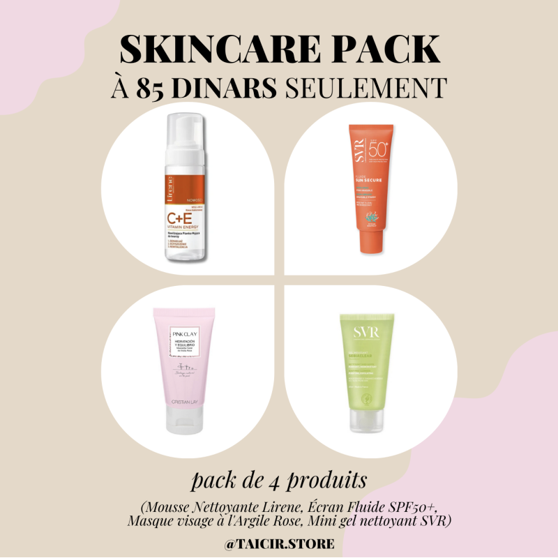 PACK SKINCARE À  85 DINARS