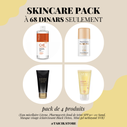 PACK SKINCARE 68 DINARS