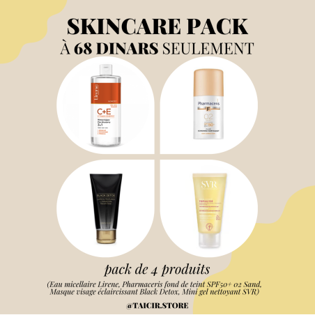 PACK SKINCARE 68 DINARS
