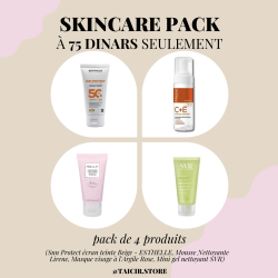 PACK SKINCARE À 75 DINARS
