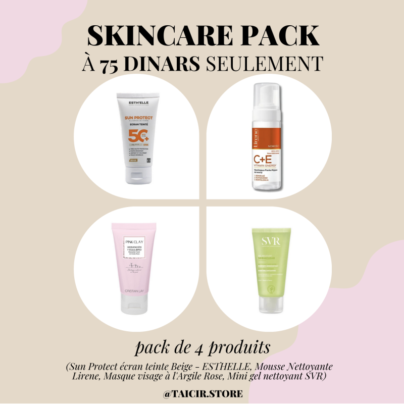 PACK SKINCARE À 75 DINARS