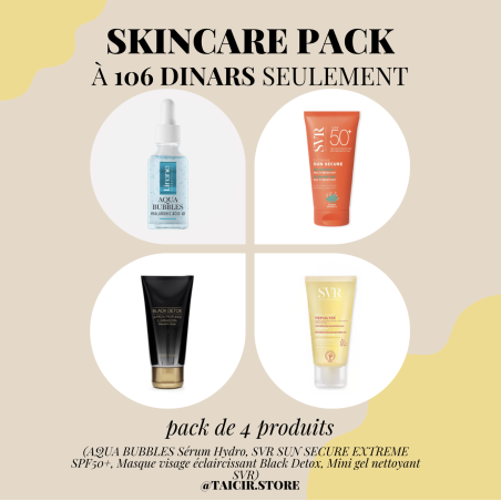 PACK SKINCARE À 106 DINARS
