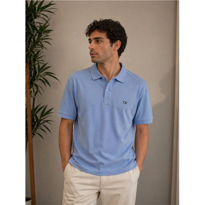 Polo CALVIN KLEIN Demi-Manche Piqué